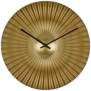 TFA Dostmann 60.3520.53 Sterowany radiowo Zegar ścienny 330 mm x 50 mm x 330 mm złoty