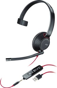 Zestaw słuchawkowy On Ear Plantronics BLACKWIRE 5210 207577-201 Mono czarny