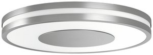 Reflektor sufitowy LED Philips Lighting Hue White Amb. Being Deckenleuchte silber 2400lm inkl. Dimmschalter Hue 871951434111100 22.5 W