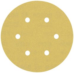 Papier ścierny EXPERT C470 z 6 otworami do szlifierek mimośrodowych, 150 mm, G 180, 5 części. Papier ścierny ekscentryczny zestaw Bosch Accessories EXPERT C470 2608900818  5 szt.