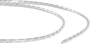 HellermannTyton Hellermann Tyton 161-42000 osłona kabla system zarządzania kablami przezroczysty Wąż spiralny HellermannTyton SBPA1.5-PA6-NA, naturalny, 30 m