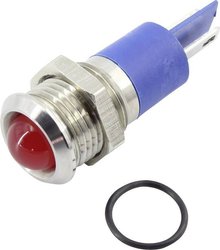 Lampka sygnalizacyjna LED TRU COMPONENTS TC-92106c37 1605977, 80 mcd, 24 V DC/AC, 12 mm