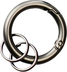 Basi Pierścień na klucze 0006-0157 4026434178852 szary (matowy), czarny 10 szt.