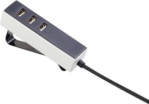 VOLTCRAFT UC-3AXX001 Stacja ładowania USB 15.5 W  Maksymalne natężenie wyjściowe 3.1 A Ilość wyjść: 3 x USB