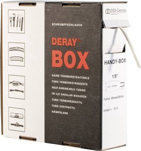 Rurka termokurczliwa bez kleju DSG Canusa DERAY-Box 8610024902, 2:1, od 2.40 mm do 1.20 mm, 10 m