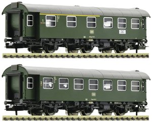Wagon osobowy Fleischmann 809911 N Zestaw 2 wagonów do konwersji, 1./2. klasa, DB