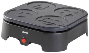 Naleśnikarka DOMO PANCAKE MAKER EMOJI powłoka nieprzywierająca, czarny