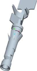 Styk gniazda CPC TE Connectivity 66601-2, 1 szt.