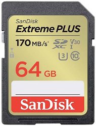 Karta pamięci SDXC SanDisk SDSDXW2-064G-GNCIN, 64 GB, UHS-Class 3, 170 MB/s / 80 MB/s