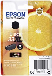 Epson atrament T3351, 33XL tusz oryginalny  Czarny C13T33514012