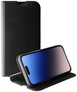 Vivanco PWVVIPH15PBK Futerał booklet Apple iPhone 15 Pro  Bryzgoszczelny, Pyłoszczelna, Wodoodporny, Funkcja podstawki