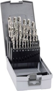 Zestaw wierteł krętych do metalu Alpen 102225100 1 zest.