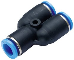 TRU COMPONENTS Złączka Y PW6-4 Średnica rury: 6 mm, 4 mm 1 szt.