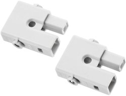 Adels-Contact 145102 AC 162 STS 2 LED GREY Łącznik          1 szt.