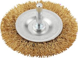kwb Szczotka tarczowa, karbowany drut mosiężny, ř 75 mm  609313 1 szt.