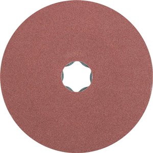 Krążek z włókna korundowego COMBICLICK Ø 115 mm A 120 do uniwersalnych zastosowań Tarcza ścierna PFERD CC-FS 115 A 120 64190012  25 szt.