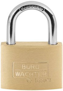 Kłódka Burg Wächter 3021 50.00 mm Zamykana na klucz   z zamkiem kluczykowym