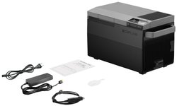 ECOFLOW Glacier Lodówka turystyczna, samochodowa EEK: B (A - G)   czarny, srebrny