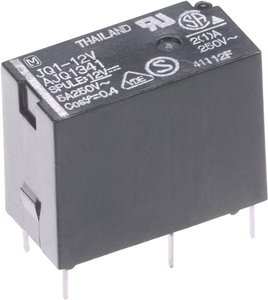 Przekaźnik mocy PCB JQ 5 A, Panasonic JQ1AB24F 24 V 1 NO 5 A