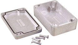 Obudowa uniwersalna Hammond Electronics, aluminium, naturalny, (D x S x W) 160 x 100 x 60 mm, 1 szt.