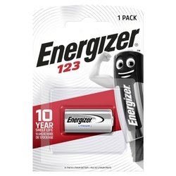 Bateria do aparatu CR-123A Energizer E300777602 1500 mAh 3 V 1 szt.