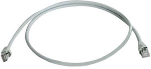 Kabel LAN Telegärtner L00006D0080, 25 m, RJ45, CAT 5e, F/UTP, 25.00 m, szary