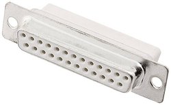 Listwa żeńska D-Sub encitech DBC25-SS-W 2108-0190-13, rzędy: 2, styki: 25, 180 °, 1 szt.