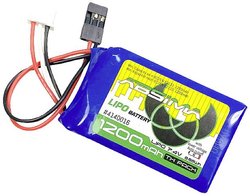 Pakiet akumulatorów (LiPo) 7.4 V 1200 mAh  Absima Softcase JR / Futaba