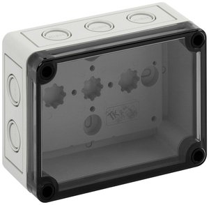 Obudowa instalacyjna Spelsberg TK PS 1309-6-tm 10600901, poliwęglan, polistyrol (EPS), 130 x 94 x 57 , szaro-biały (ral 7035), 1 szt.