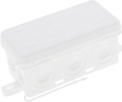 Skrzynka przyłączeniowa Wiska KA 006/5 WH, IP55, (D x S x W) 86 x 44 x 41 mm, czarny (ral 9005), 1 szt.