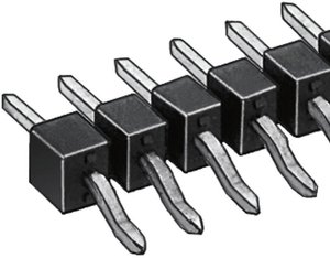 Listwa pinowa SMD Fischer Elektronik SL 12 SMD 058/ 20/Z, RM 2,54 mm, 1 x 20 pin, 3 A