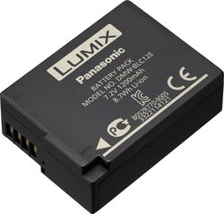 Akumulator zamienny Panasonic DMW-BLC12E, Odpowiedni do: Panasonic, Li-Ion, 7.2 V, 1200 mAh