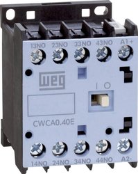 Stycznik WEG CWCA0-04-00D24 12680435, 4 styki, 230 V/AC, 1 szt.