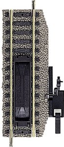 Tor prosty z rozprzęgaczem ręcznym Fleischmann 6111, 100 mm, skala H0