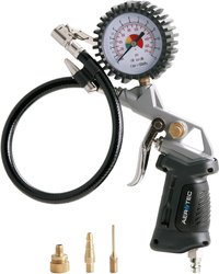 Pistolet do pompowania opon Aerotec TECH ST nielekki z wężem 30 cm Pistolet do pompowania Aerotec TECH ST 200541 10 bar