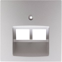 Studio, platyna, osłona gniazda sieciowego RJ45 Zaślepka REV 0208672306, platynowy