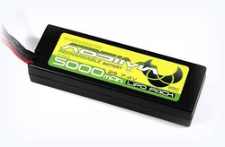 Pakiet akumulatorów (LiPo) 7.4 V 5000 mAh 25 C Absima Box Hardcase Wtyczka Tamiya
