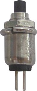Przycisk TRU COMPONENTS TC-R13-81A-05BK 1587718, 5.2 mm, 125 V/AC, 0.5 A, 1 szt.