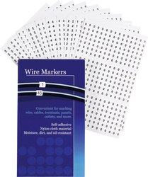 Etykieta do klejenia z nadrukami 0 - 9 606603 606603