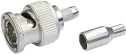 Złącze BNC Telegärtner J01000A0040 J01000A0040 złącze męskie proste 50 Ω 1 szt.