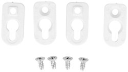 Stopka montażowa Hammond Electronics 1556FOOTWH-4 1556FOOTWH-4, tworzywo ABS, 4 szt.