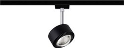 Lampa do systemu szynowego, wysokonapięciowego Paulmann 96927 LED wbudowany na stałe 9 W LED 820 lm czarny (matowy), chrom