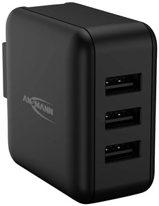 Ansmann Travel Charger TC315 Ładowarka USB 15 W gniazdo  Ilość wyjść: 3 x USB-A