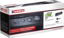Edding  Toner  Zamiennik HP 312X, CF380X  Czarny  4400 strony Edding Kaseta tonera  Zamiennik HP 312X, CF380X Czarny 4400 strony zamiennik Toner