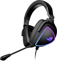 Słuchawki wokółuszne Asus ROG Delta S 90YH02K0-B2UA00 Stereo czarny