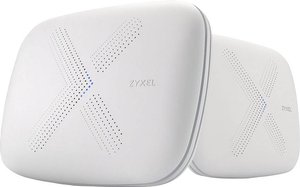 System ZyXEL Multy X WSQ50 Tri-band WLAN AC3000 Set (2 sztuki) Sieć Mesh ZyXEL Multy X WSQ50 Tri-band Mesh WLAN System