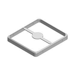 33,8 x 30,3 x 3,3 mm, dwuczęściowa, ciągniona bez szwu osłona RF/ramka osłony EMI (CRS) Ekranowa rama osłonowa Masach TECH EMI/RFI-Abschirmung MS338-10F, 1 szt.