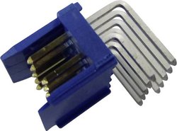 Listwa kołkowa, męska, standardowa FCI Dubox / PV / Bergstik 76383-303LF, wire-to-board, piny: 6, 3 A, 1 szt.