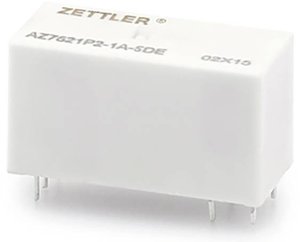 Przekaźnik drukowany Zettler Electronics AZ7621P2-1A-24DE, bistabilny, 2 cewki, 440 V/AC, 16 A, 1 szt.