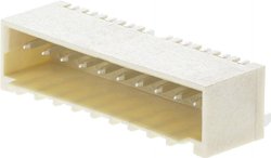 Listwa kołkowa, męska, do wbudowania, standardowa Molex MOL Power & Signal Sol. 874380843, wire-to-board, piny: 8, 2.5 A, 1 szt.